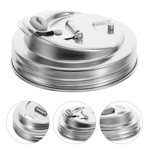 Mason jar top 86mm stainless - jar, top: