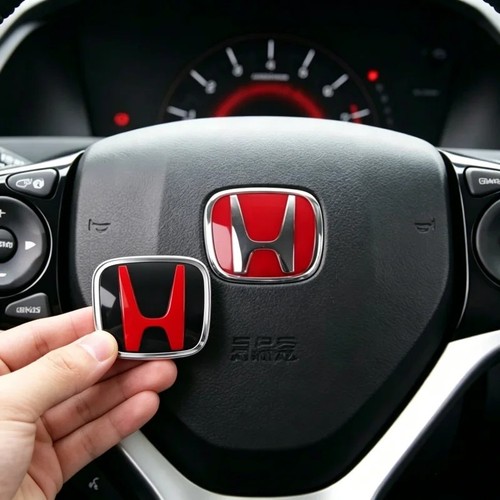 Abs steering wheel emblem - 3d,