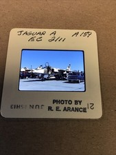 1985 SEPECAT Jaguar A EC2/11 British Fighter Jet Kodachrome 35mm Slide# 21