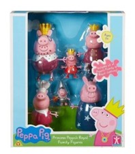 NIB Rare Peppa Pig Family 6