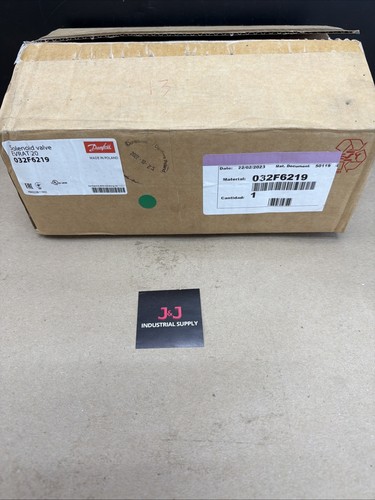 New danfoss 032f6219 solenoid - new,