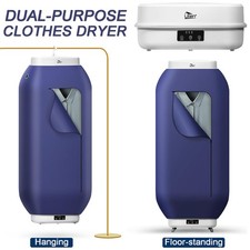 Electric Clothes Dryer Heated