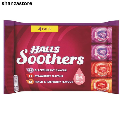 Halls soothers throat - soothers, sweet