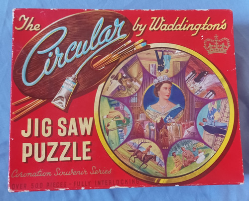 Waddingtons circular jigsaw - waddingtons,