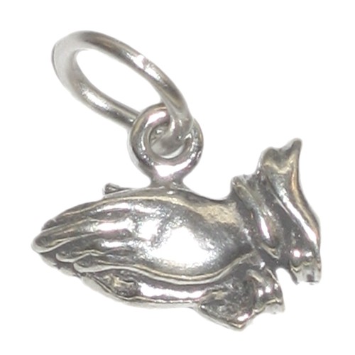 Praying hands tiny sterling - hands,