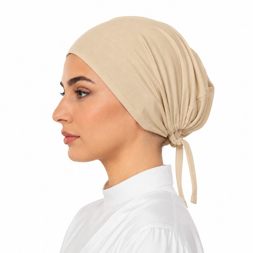 Hijab undercap tie back bonnet - hijab,