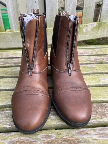 Broghini brown jodhpur boots - broghini,