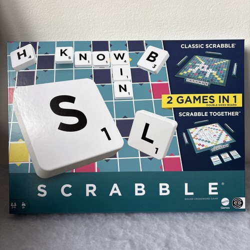 Scrabble board game - scrabble,