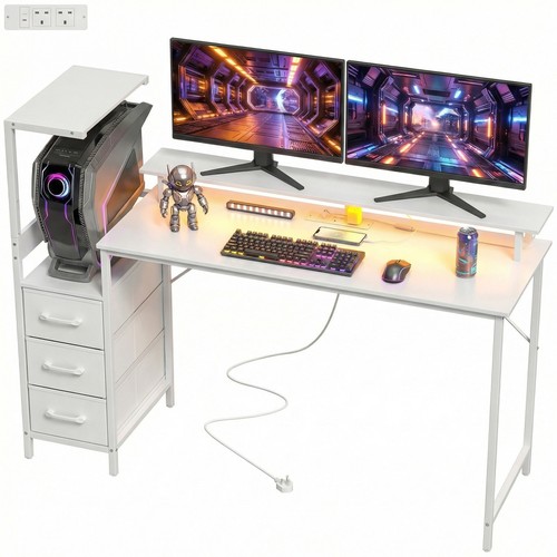 Homcom 147cm gaming - gaming, with