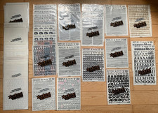 46 packs of Zip-A-Tone dry transfer letters. Mostly unused, over 100 sheets.