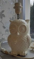 Owl Lamp  Ceramic Lamp No