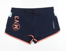 Reebok Women's Blue Athletic Shorts M