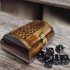 Set of 6 Rare Buffalo Horn D6