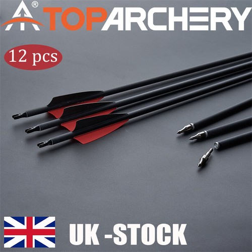 12pack hunting arrows - 30",