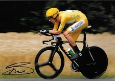 bradley wiggins cycling in the tour de france 2012 signed 12x8 photo