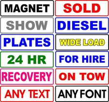 MAGNETIC MOTOR VAN ADVERTISING