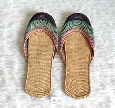 1950s Vintage Handcrafted Footwear Sandal Retro Accessory Old Collectible WN399