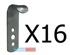 16 X Metal Trailer Cover Tie