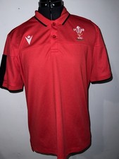 Macron Wales WRU Men's Red