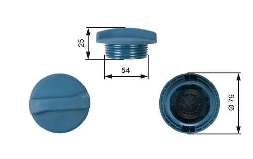 Gates coolant expansion tank - gates,