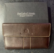 Vintage Brown Leather Purse