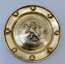 Vintage Brass Wall Plaque