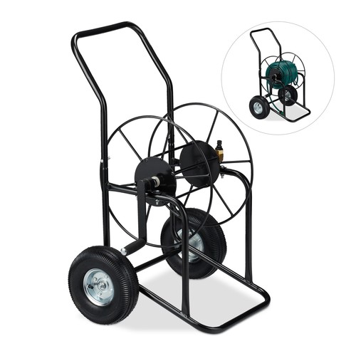 Hose cart wheels - hose, metal