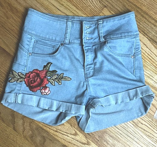 Short summer jeans shorts - short,