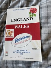 1992 ENGLAND V WALES 5 NATIONS
