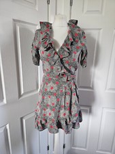 Topshop Kate Moss Grey Red