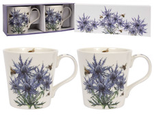 Thistle mugs gift - mugs, box