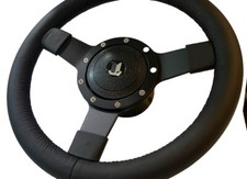 Triumph Gt6  All Years Onwards 12 Inch  Leather Steering Wheel & Boss Black