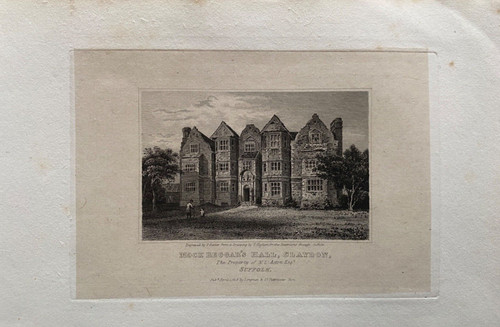 1819 antique print - 1819,