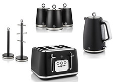 Swan Serenity Black Kettle