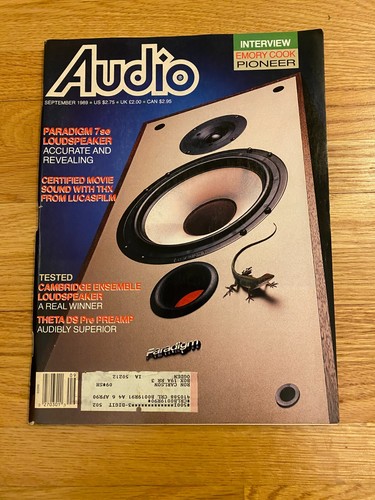 Audio magazine sept 1989 - audio,