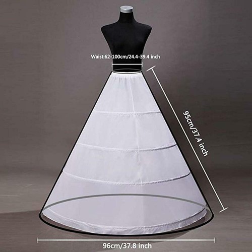 Women petticoat crinoline - petticoat, 4