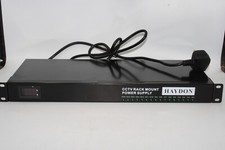 Haydon 16 Way 1U Rack Mount Power Supply 16 Amp Fused-USED-FREE UK MAINLAND POST