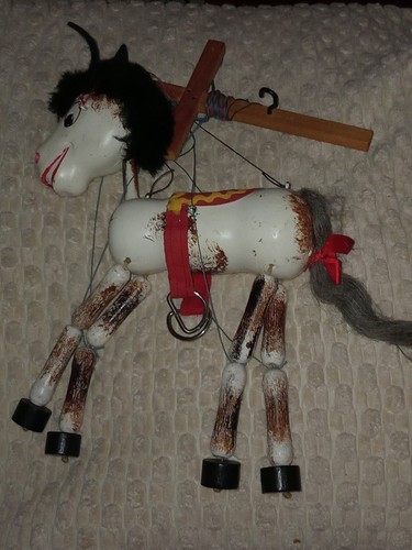 Pelham puppet horse with - puppet,