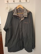Rohan Men's Axiom Grey  Rain wind proof Jacket Hooded Packable with hood