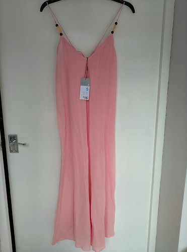 Primark pink cotton maxi beach - cotton,