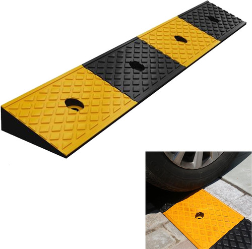 Heavy duty rubber curb - heavy,