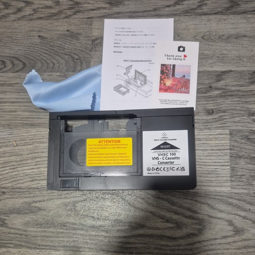Vhs cassette adapter - cassette,