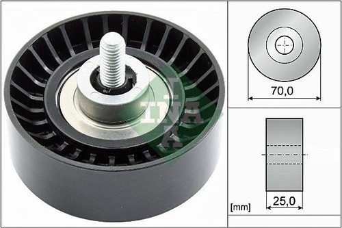 Ina belt deflection - v-belt, pulley