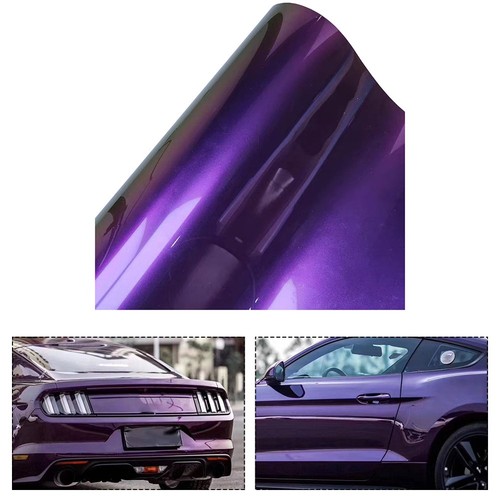 Midnight purple car wrap - midnight,