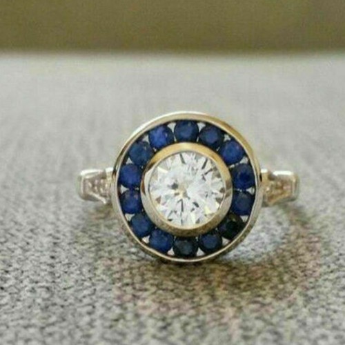 Art deco round cut - 2.50,