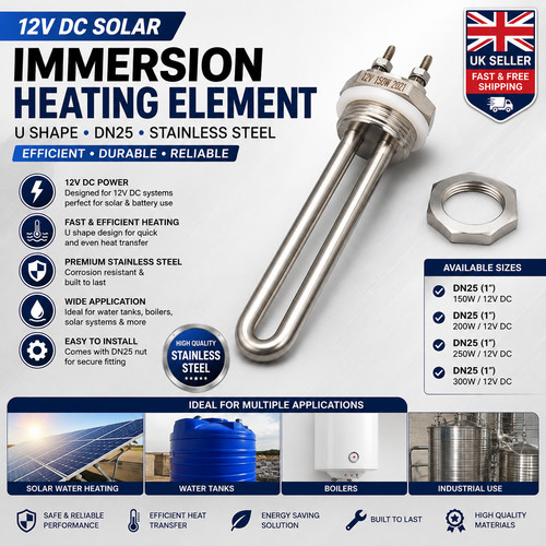 12v heating element solar - heating,