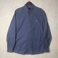 Crew Clothing Mens Blue Shirt