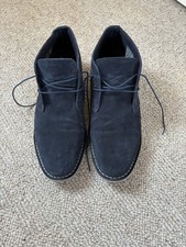 Red Herring Navy Suede Desert