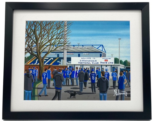 Stranraer framed unframed - framed, &