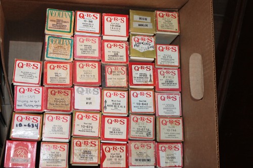 Qrs piano rolls 1960 - piano, 1960's-2010's